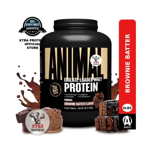 Animal Whey Iso 4lbs  Brownie