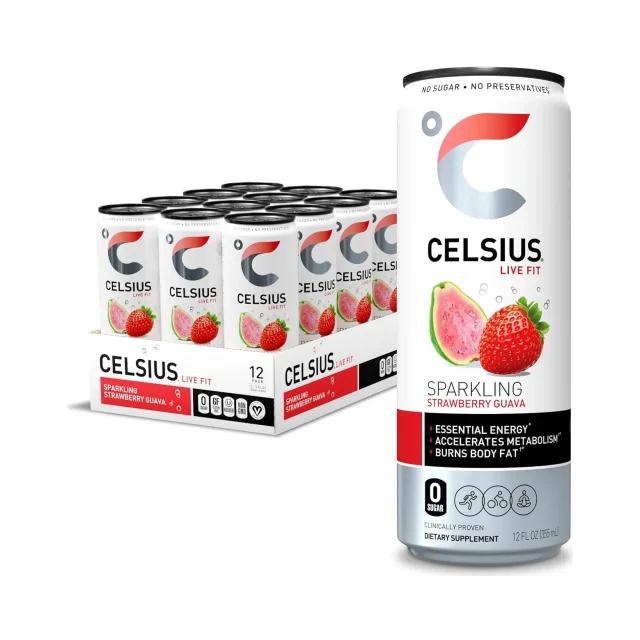 Celsius  Sparkling Strawberry Guava