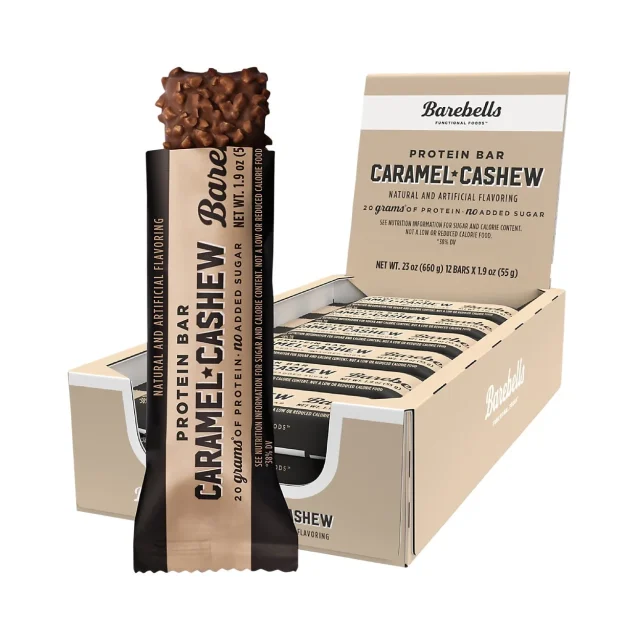 Barbell Bar Caramel Cashew