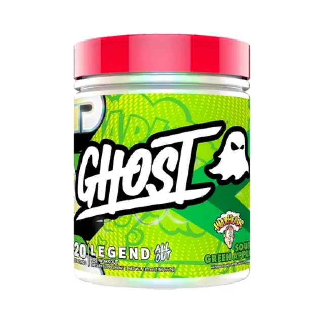 Ghost Legend 20 Serving Warheads Sour Green Apple