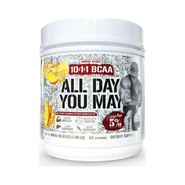 5% All Day You May  Mango Pineapple