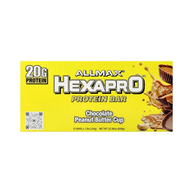 Allmax Hexapro Bar Chocolate Peanut Butter (Box)
