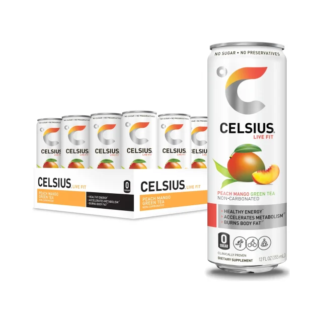 Celsius Case  Peach Mango