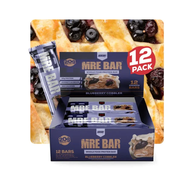 MRE BAR  Blueberry Cobbler