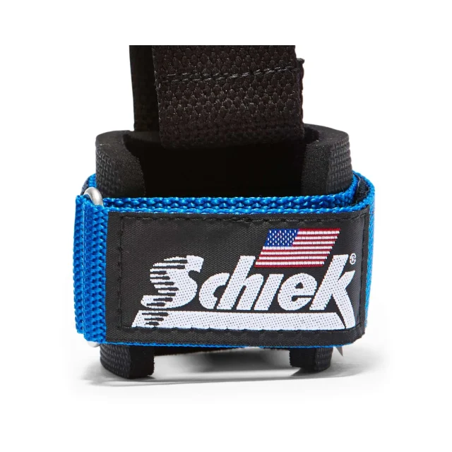 Schiek Lifting Strap w Dow Blue
